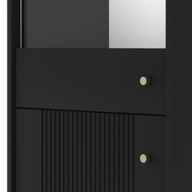 Вітрина SOFT MEBEL ELITE 180 Чорний фотографія