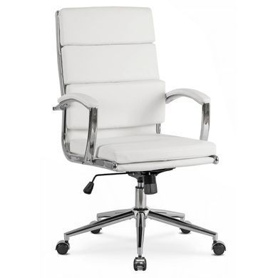 Стул офисный поворотный MEBEL ELITE CAMILO Белый фотография