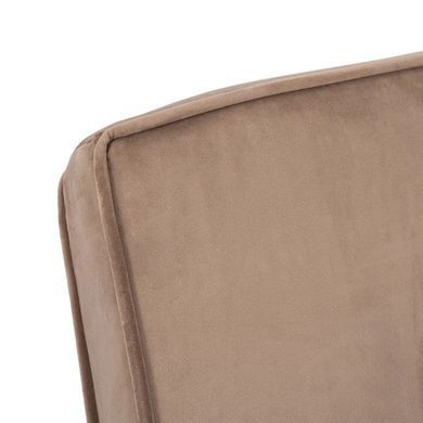 Крісло розкладне MEBEL ELITE BART Velvet&nbsp;Бежевий фотографія