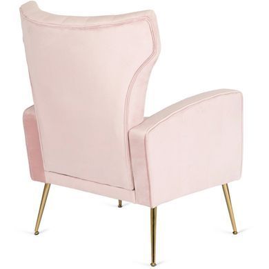 Крісло м'яке DIANA Velvet MEBEL ELITE Рожевий фотографія