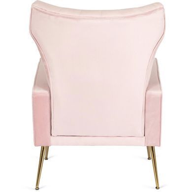 Крісло м'яке DIANA Velvet MEBEL ELITE Рожевий фотографія