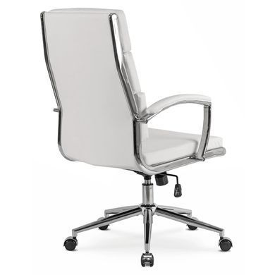 Стул офисный поворотный MEBEL ELITE CAMILO Белый фотография