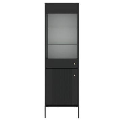 Вітрина SOFT MEBEL ELITE 180 Чорний фотографія