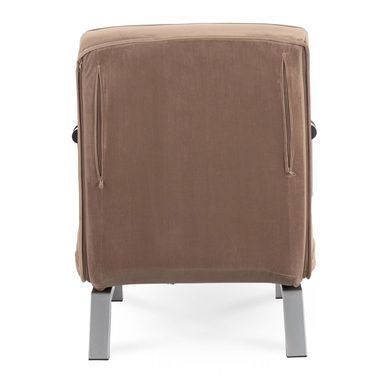 Крісло розкладне MEBEL ELITE BART Velvet&nbsp;Бежевий фотографія