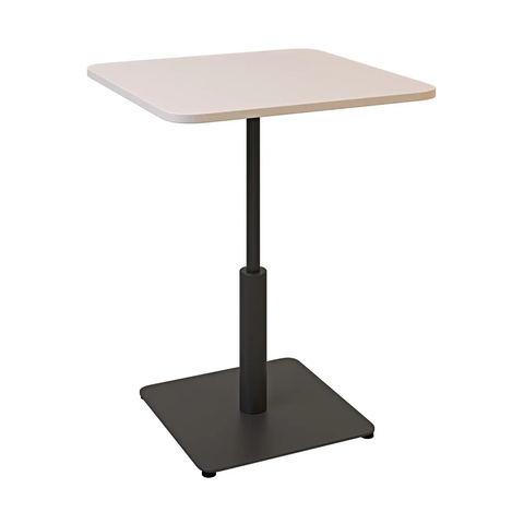 Стол Ibiza Soft light Lovko 70x70 Черный металл/кашемир фотография