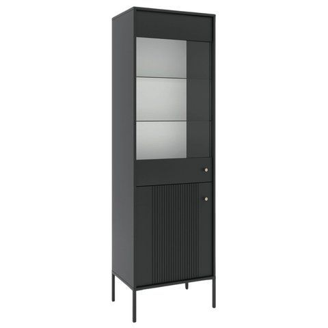 Вітрина SOFT MEBEL ELITE 180 Чорний фотографія