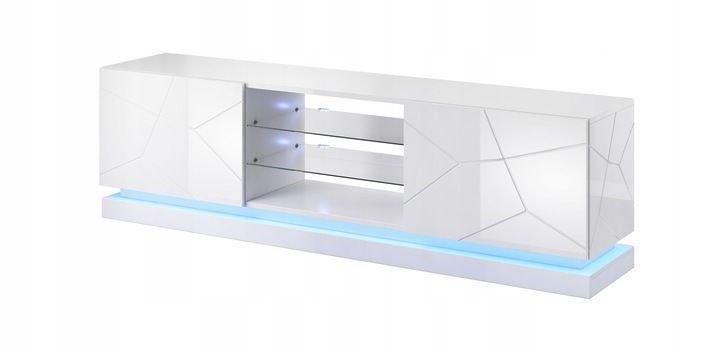 ТВ Тумба QIU Cama 200 Белый / Белый фотография