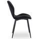 Стілець оксамитовий MEBEL ELITE IRYS Velvet Чорний