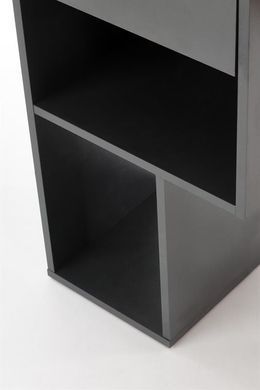 Стіл письмовий CONTI Halmar 120x60 Дуб Вотан / Антрацит фотографія