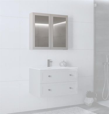 Шафка дзеркальна для ванної кімнати TORETO 70x80/2D Halmar Кашемір