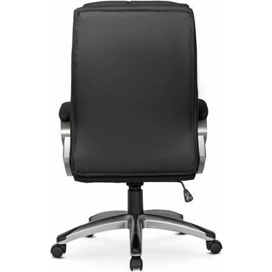 Стул офисный вращающийся MEBEL ELITE STRATO Экокожа Черный фотография