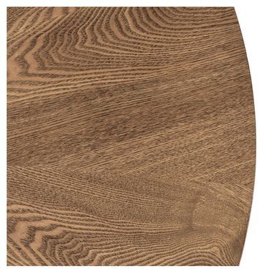 Комплект стіл MEBEL ELITE LINO 100х100 см Горіх / Чорний +4 стільці OHIO 2 чориний / горіховий фотографія