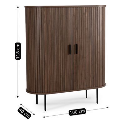 Комод MEBEL ELITE MELEK Горіх фотографія