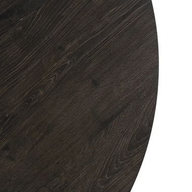 Стіл круглий розкладний MEBEL ELITE CHARLES 120(160)х120 см Чорний фотографія