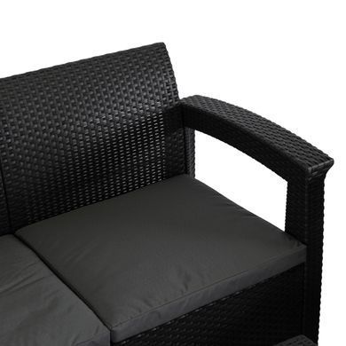 Комплект садовой мебели MEBEL ELITE COLUMBIA Черный