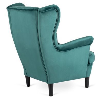 Крісло м'яке оксамитове MEBEL ELITE KLARIS 2 Velvet Зелений фотографія