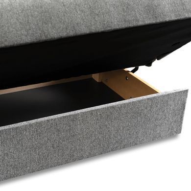 Крісло розкладне MEBEL ELITE MILAN 2, 135 см MEBEL ELITE Сірий / тканина фотографія