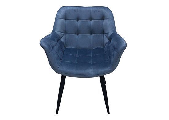 Крісло ELEGANTE Velvet Intarsio Сірий фотографія