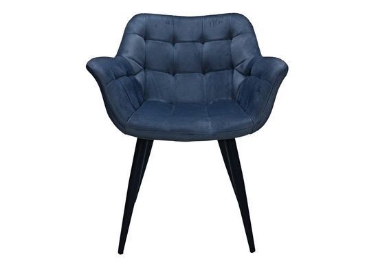 Крісло ELEGANTE Velvet Intarsio Сірий фотографія