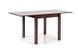 Стол раскладной GRACJAN Halmar 80(160)x80 Тёмный орех
