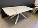 Стол раскладной SWANK STATURARIO WHITE Concepto 180(260)x90 Керамика Белый
