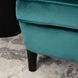 Крісло м'яке оксамитове MEBEL ELITE KLARIS 2 Velvet Зелений