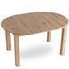 Стіл розкладний круглий MEBEL ELITE HARRY 102(142)х102 см Дуб Артизан
