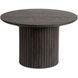 Стол круглый раскладной MEBEL ELITE CHARLES 120(160)х120 см Черный фотография