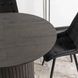 Стіл круглий розкладний MEBEL ELITE CHARLES 120(160)х120 см Чорний