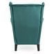 Крісло м'яке оксамитове MEBEL ELITE KLARIS 2 Velvet Зелений