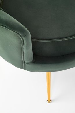 Кресло AMORINITO Velvet Halmar Зеленый фотография