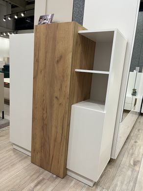 Комод Perfect Home 3Д / 3D 3-дверний 3D/110 Білий/дуб крафт золотий фотографія