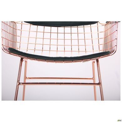 Кресло Mino rose gold AMF Темно Зеленый / Золото фотография