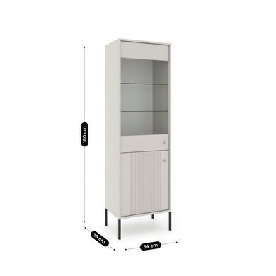 Вітрина SOFT MEBEL ELITE 180 Кашемір фотографія