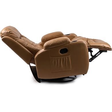 Масажне крісло MEBEL ELITE BOX екошкіра Карамель фотографія