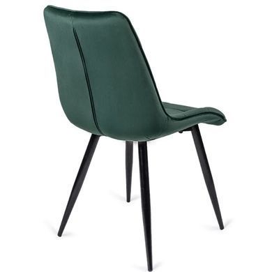 Стул бархатный MEBEL ELITE RIO Velvet, Зеленый фотография