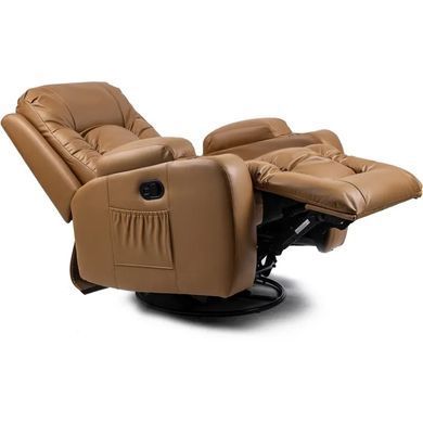 Масажне крісло MEBEL ELITE BOX екошкіра Карамель фотографія