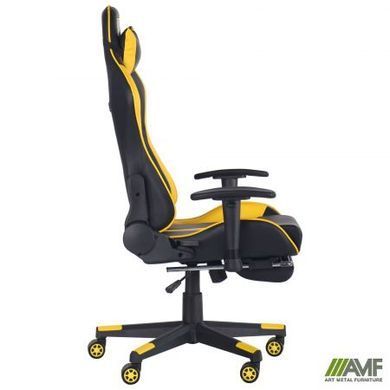 Комп'ютерне крісло VR Racer Dexter Rumble AMF Чорний Жовтий фотографія