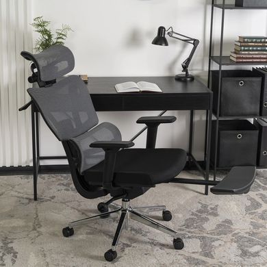 Стул офисный поворотный MEBEL ELITE DELSIN Черный фотография