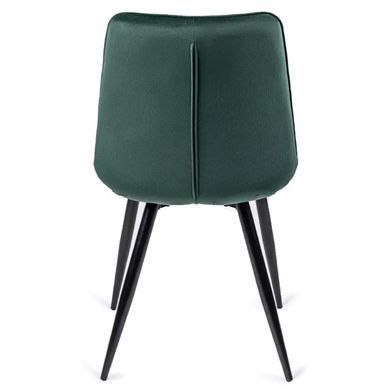 Стул бархатный MEBEL ELITE RIO Velvet, Зеленый фотография