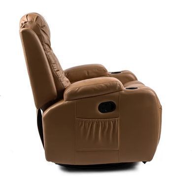 Масажне крісло MEBEL ELITE BOX екошкіра Карамель фотографія