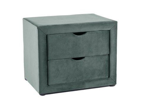 Приліжкова тумба ET-002 Velvet Signal Зелений фотографія