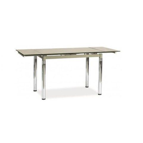 Стол Обеденный GD-018 Signal 110(170)x74 Темный Беж фотография