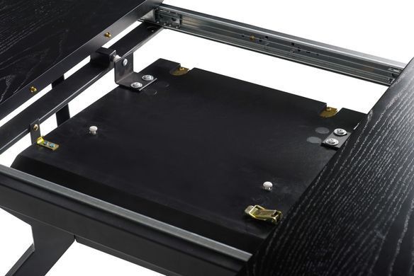Стол раскладной TM-95 Vetro 120(160)x80 Черный фотография