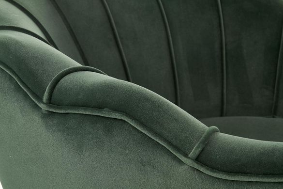 Кресло AMORINITO Velvet Halmar Зеленый фотография