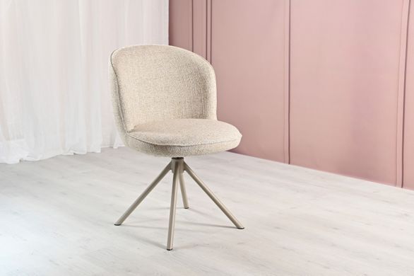 Стілець поворотний R-160 френч ваніль + капучино фотографія