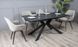 Раскладной МОНАКО Prestol 160/240x90 Керамика Черный Мат