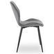 Стул бархатный MEBEL ELITE IRYS Velvet Серый
