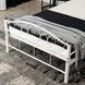Ліжко металеве GRIFFIN MEBEL ELITE GRIFFIN 90x200 Білий