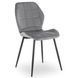 Стул бархатный MEBEL ELITE IRYS Velvet Серый